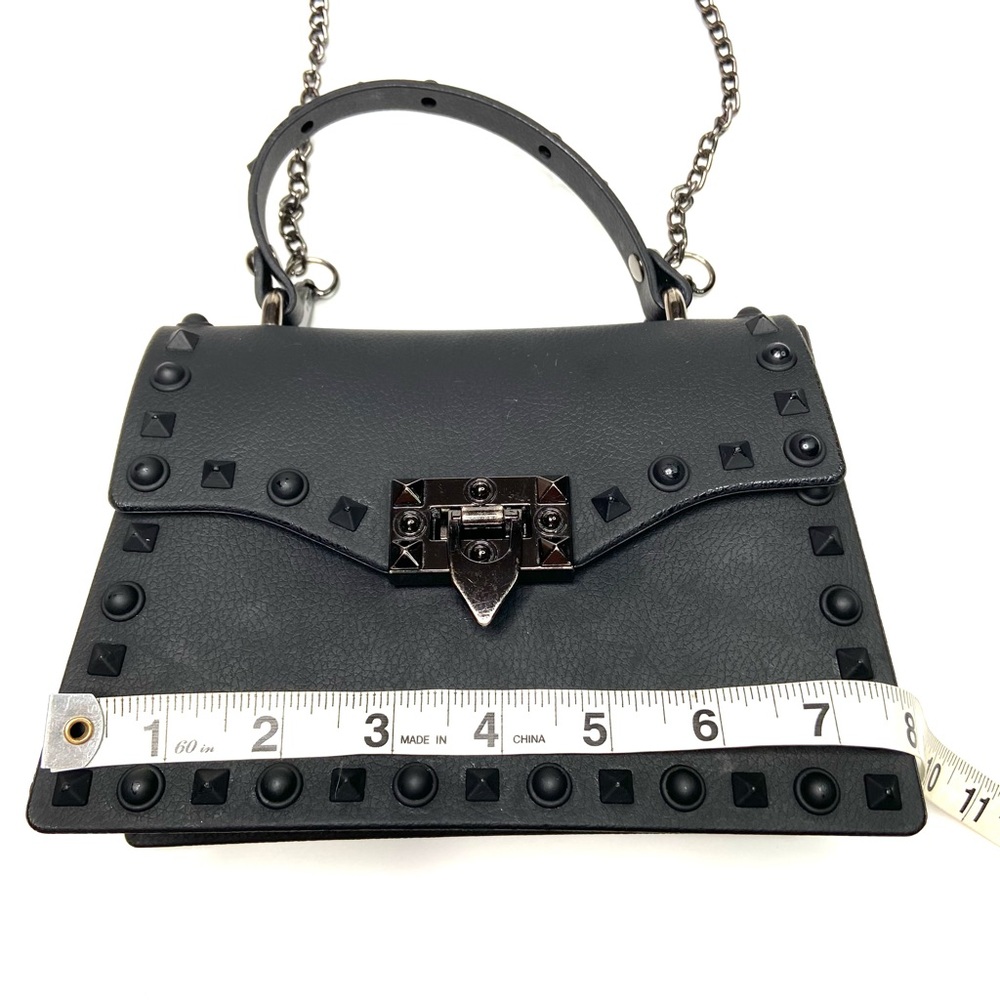 Jelly Rock Studded Top Handle Crossbody Bag - Picture 12 of 14